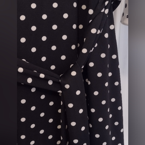 Cozy Collection polka dot dress ptp 20" - Picture 5 of 8